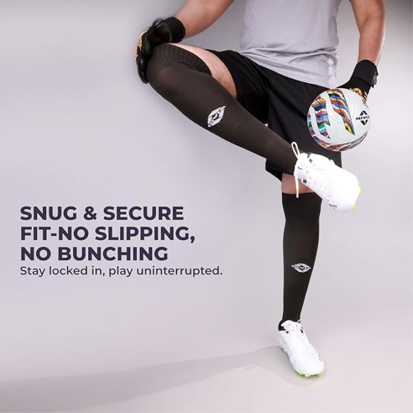 Nivia Classic Football Stockings for Men & Women, Knee Length Stockings, Football Socks, Soccer Sockss, Sports Sock - Image 3