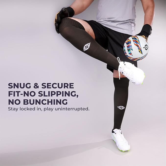 Nivia Classic Football Stockings for Men & Women, Knee Length Stockings, Football Socks, Soccer Sockss, Sports Sock - Image 3